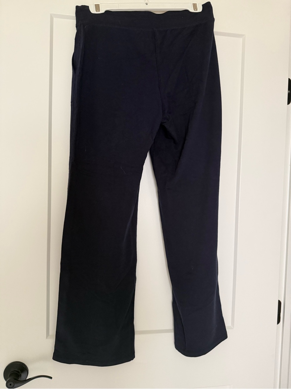 Women's  Navy Stretch relaxed Casual Pants